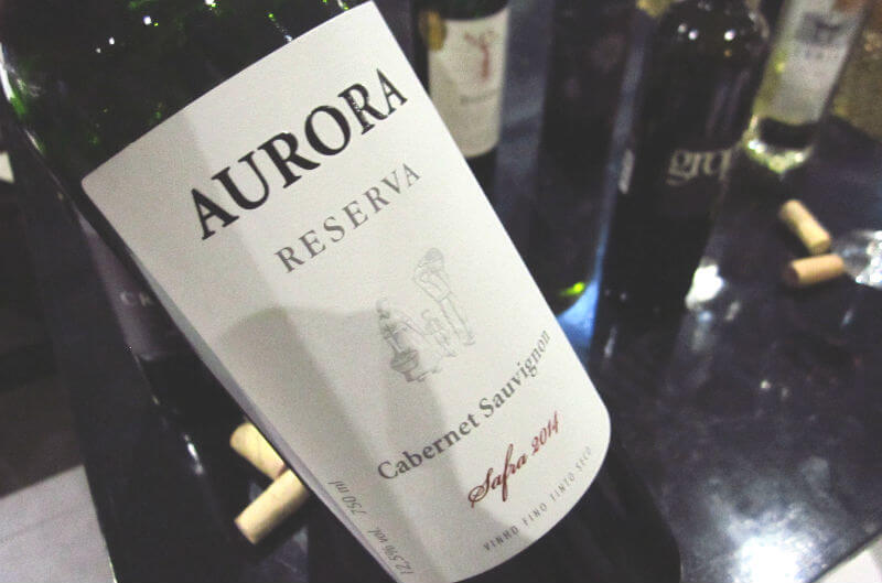 vinho aurora reserva cabernet sauvignon