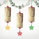 Enfeites de natal feitos com rolhas de vinho