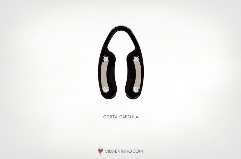 corta-cápsula para vinho