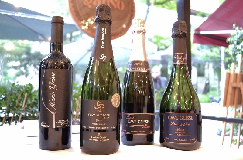 vinhos e espumantes Cave Geisse
